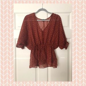 Sheer Chiffon Top